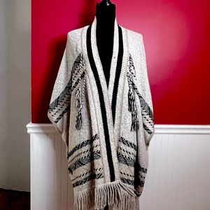 Lucky Brand Aztec cardigan sweater